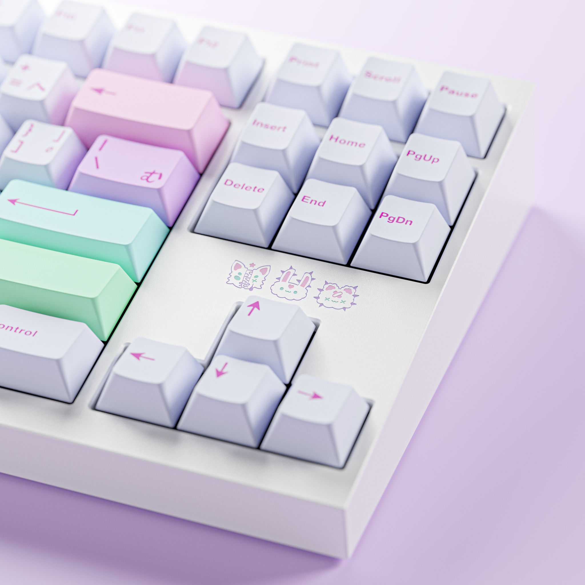 Tofu TKL x GMK Gurokawa keyboard image