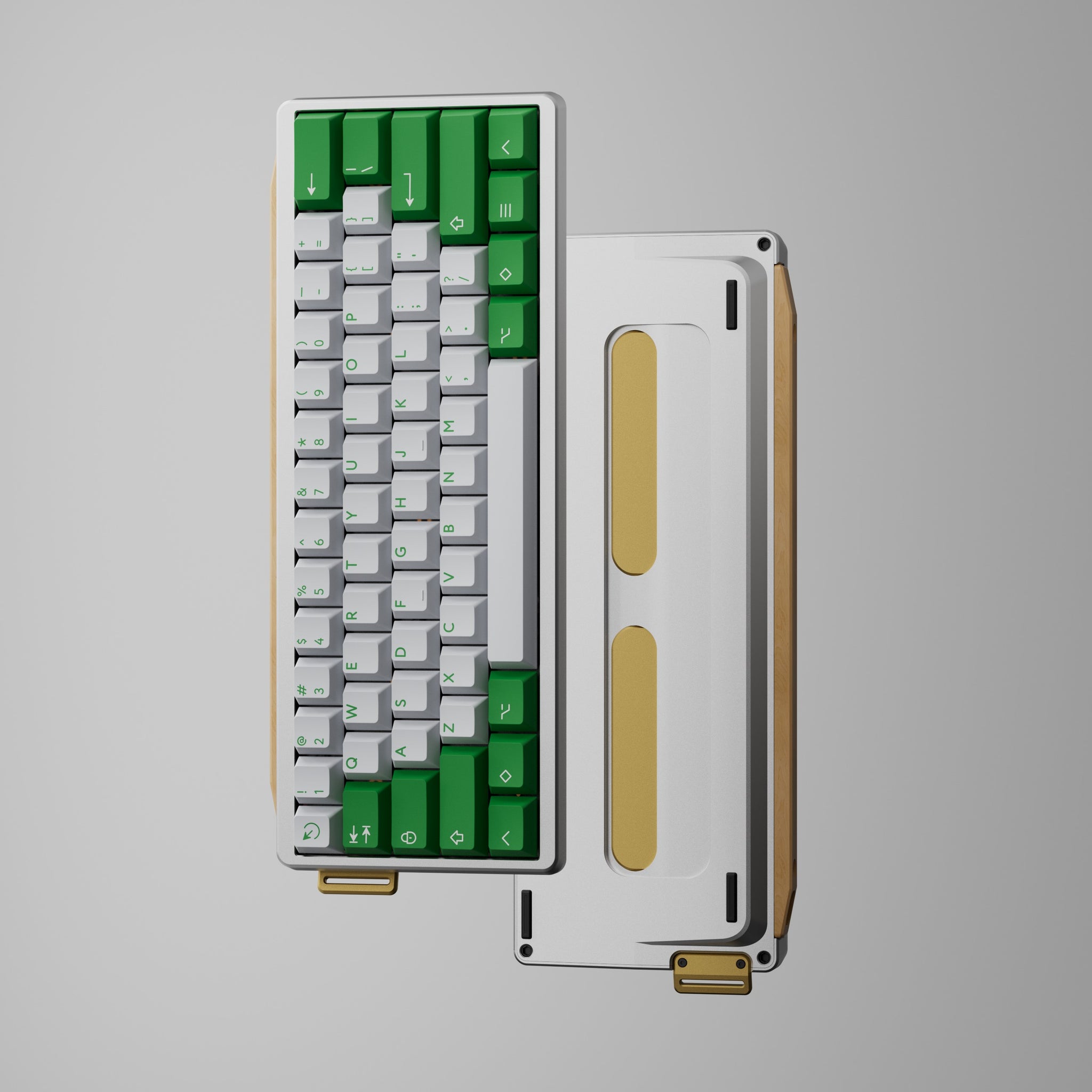 キーボード KBDfans GT-60 Case E-coating White GT-60 Case – KBDfans® Mechanical Keyboards Store