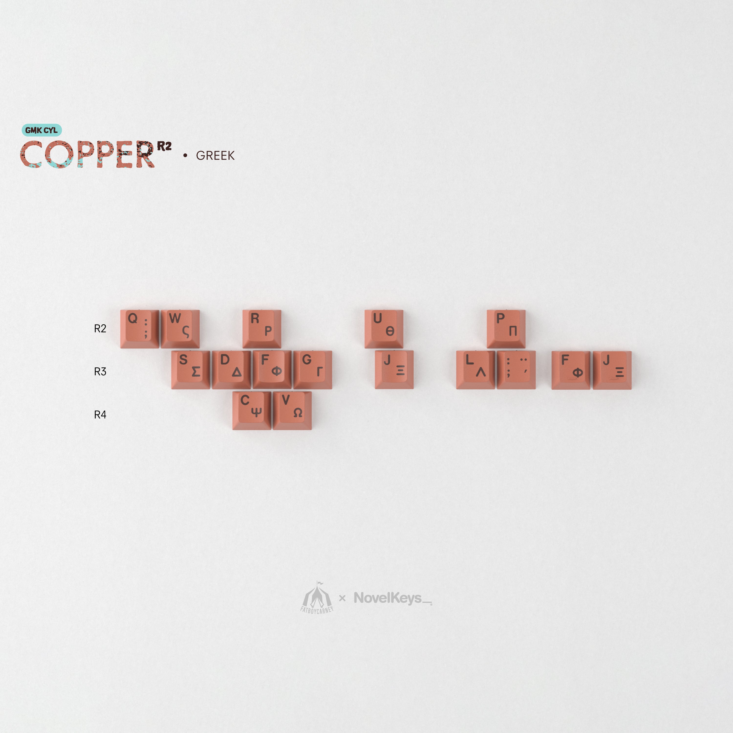 GMK CYL Copper R2 – KBDfans® Mechanical Keyboards Store