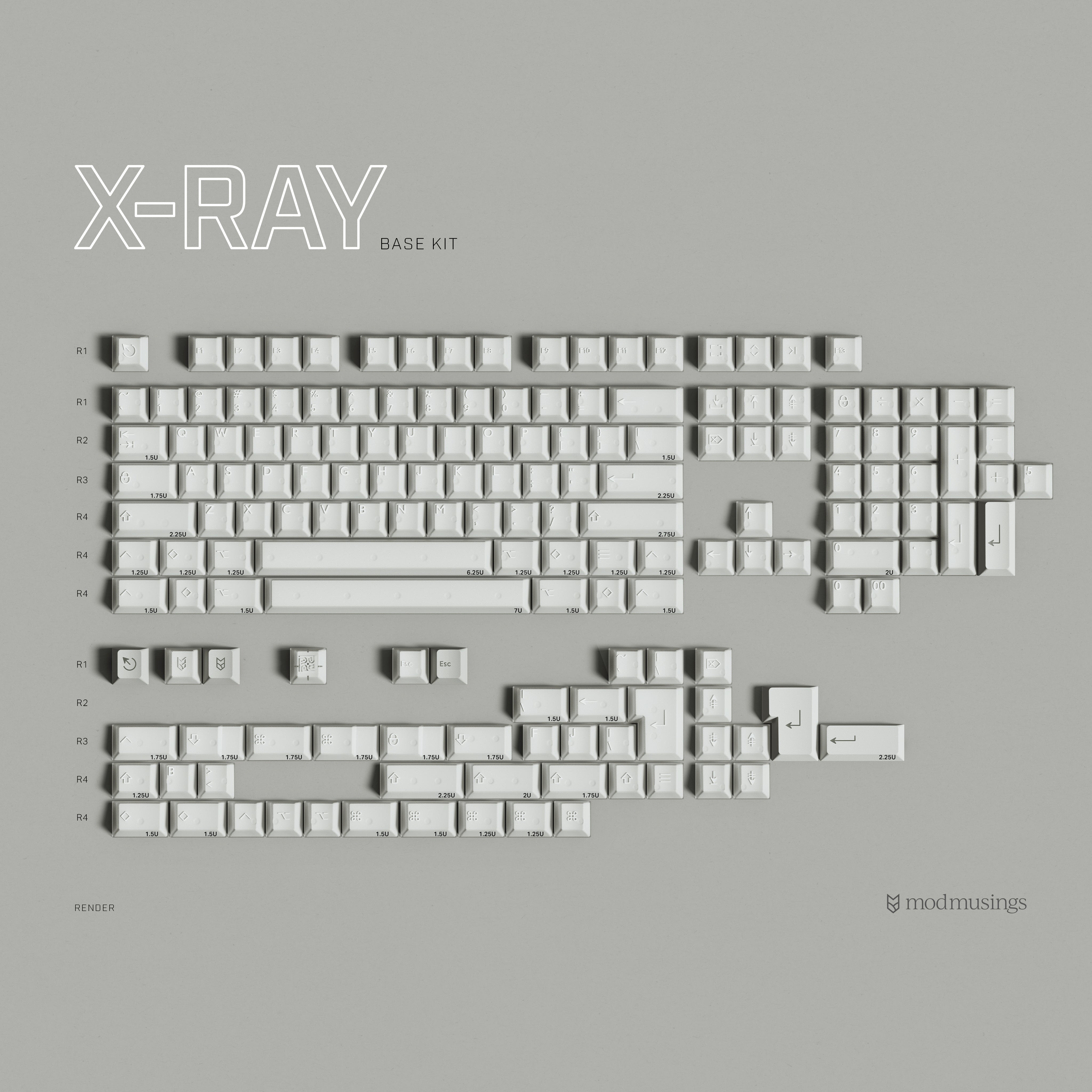 PBTfans X-ray – KBDfans® Mechanical Keyboards Store