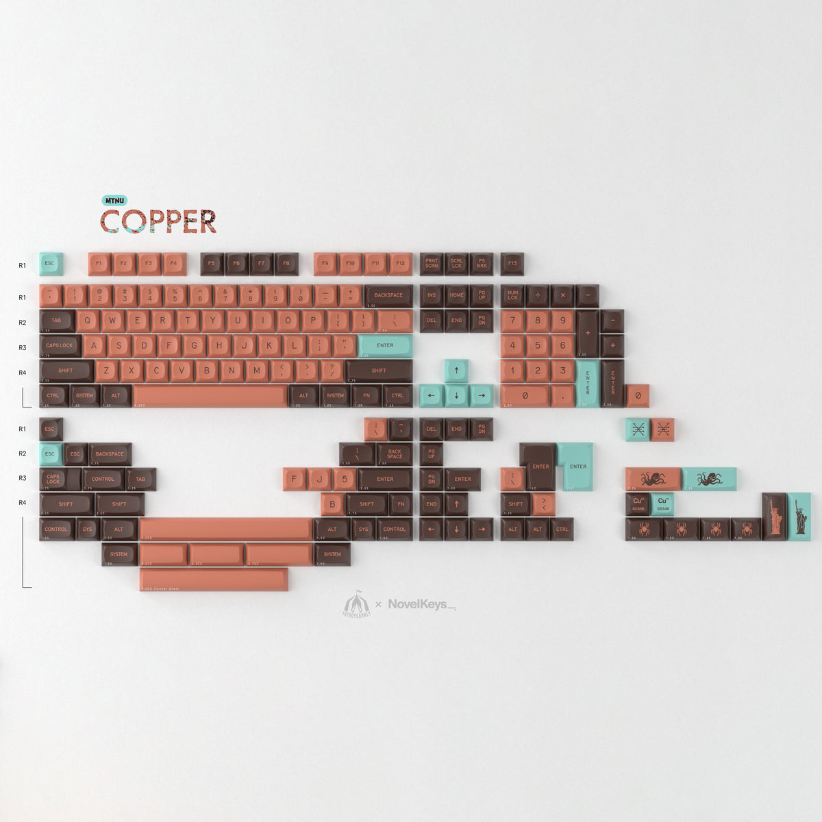 GMK MTNU Copper R2 – KBDfans® Mechanical Keyboards Store