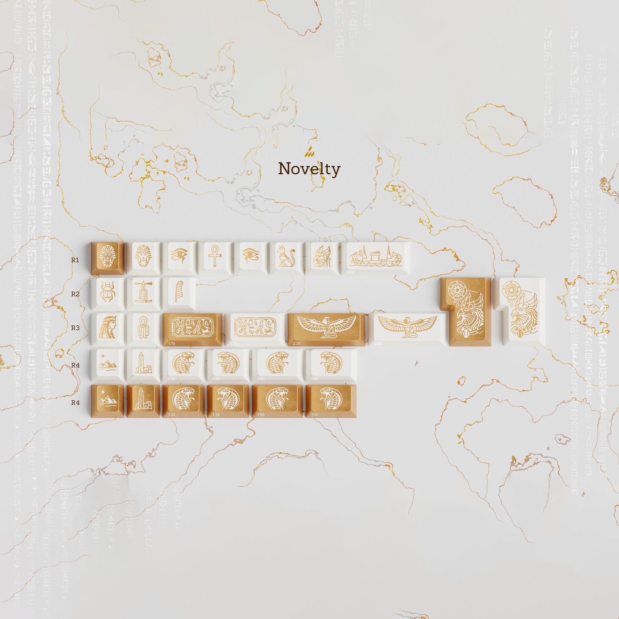 GMK CYL Cleopatra – KBDfans® Mechanical Keyboards Store