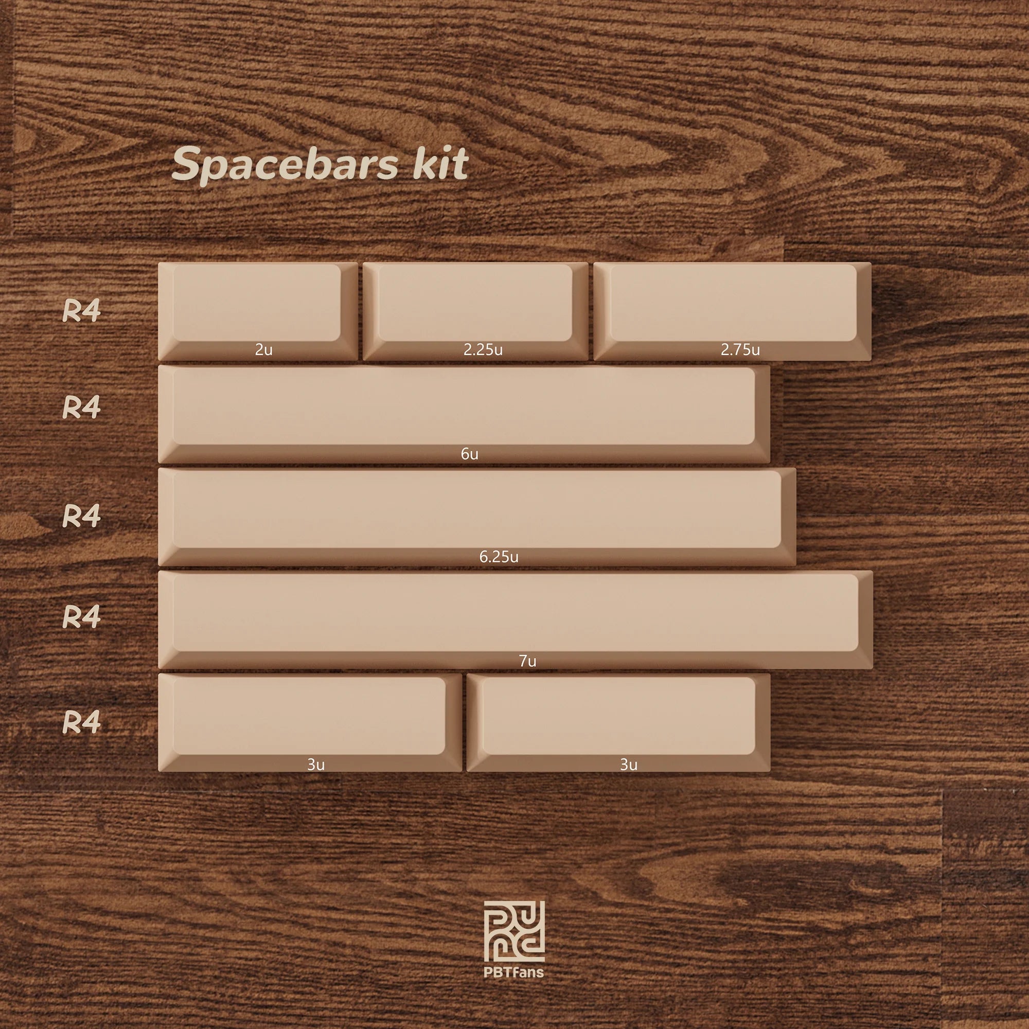 PBTfans Spacebar Kit Collection – KBDfans® Mechanical Keyboards Store PBTfans Spacebar Kit Collection – KBDfans® Mechanical Keyboards Store