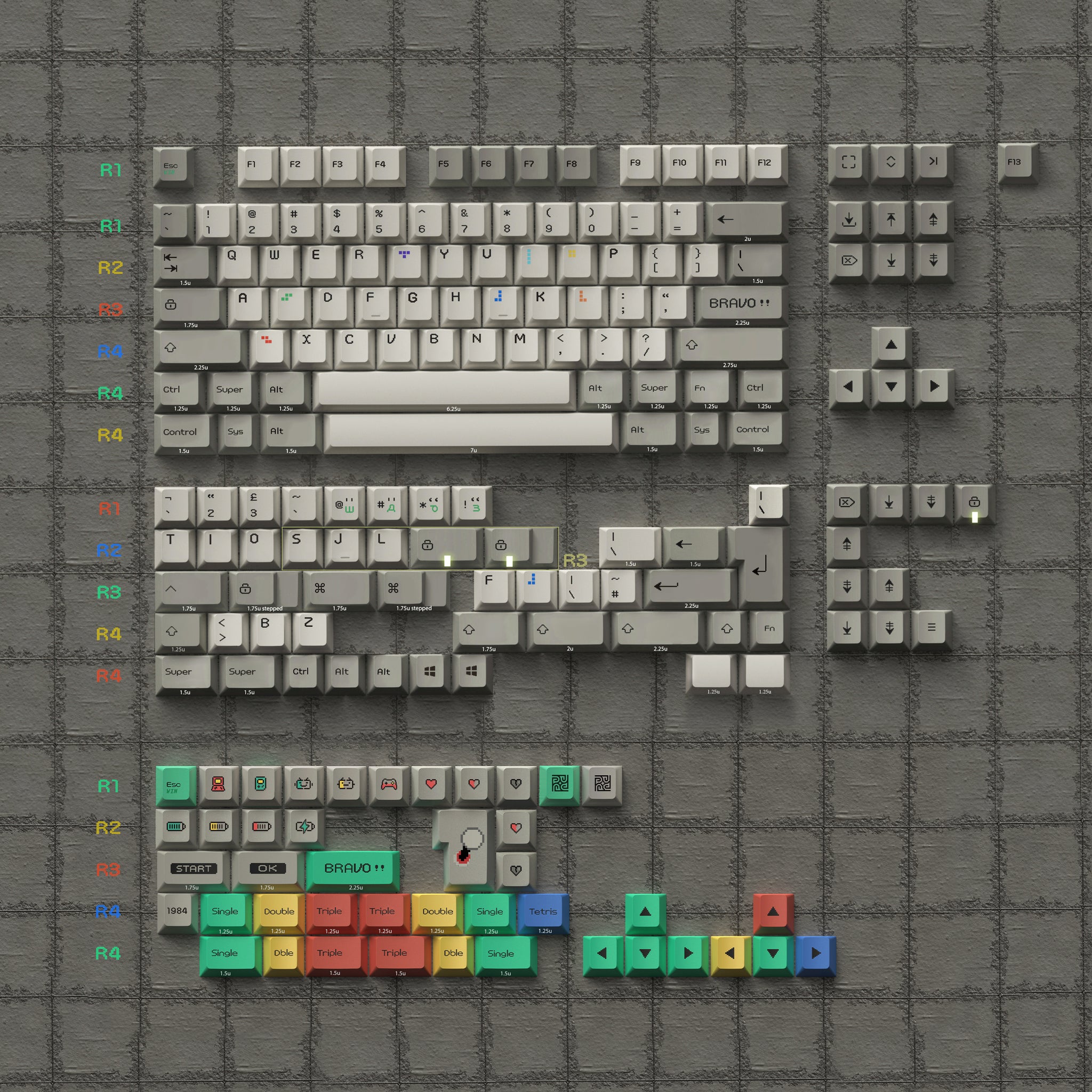 PBTfans Block game – KBDfans® Mechanical Keyboards Store