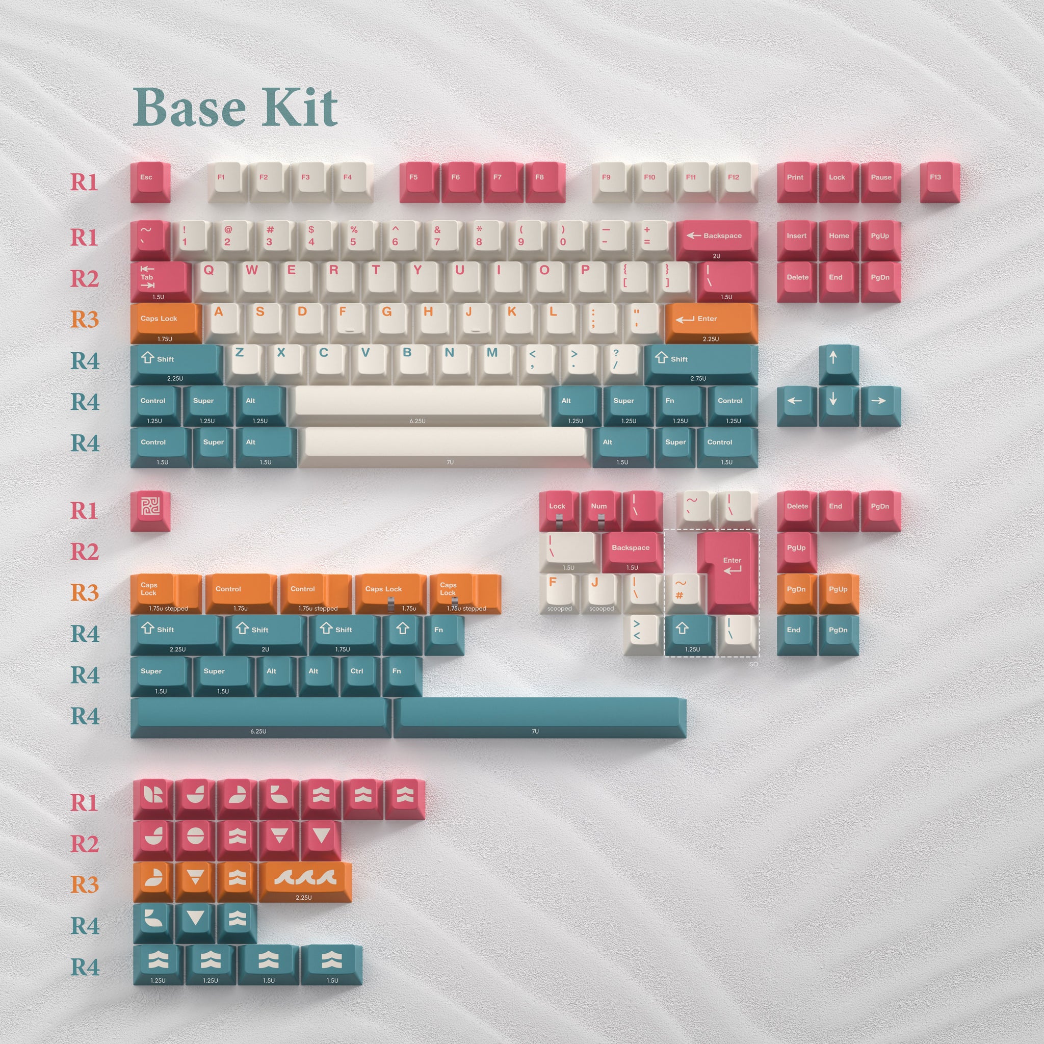 PBTfans Basin Base + 他kit PBTfans Basin – KBDfans® Mechanical Keyboards Store