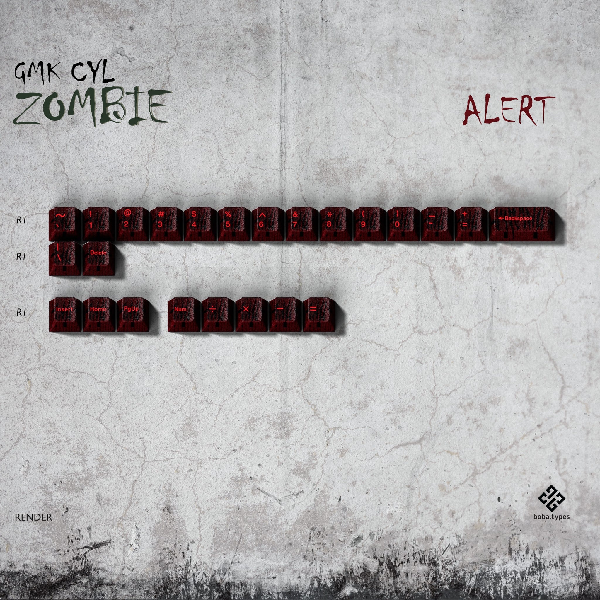 GMK CYL Zombie – KBDfans® Mechanical Keyboards Store