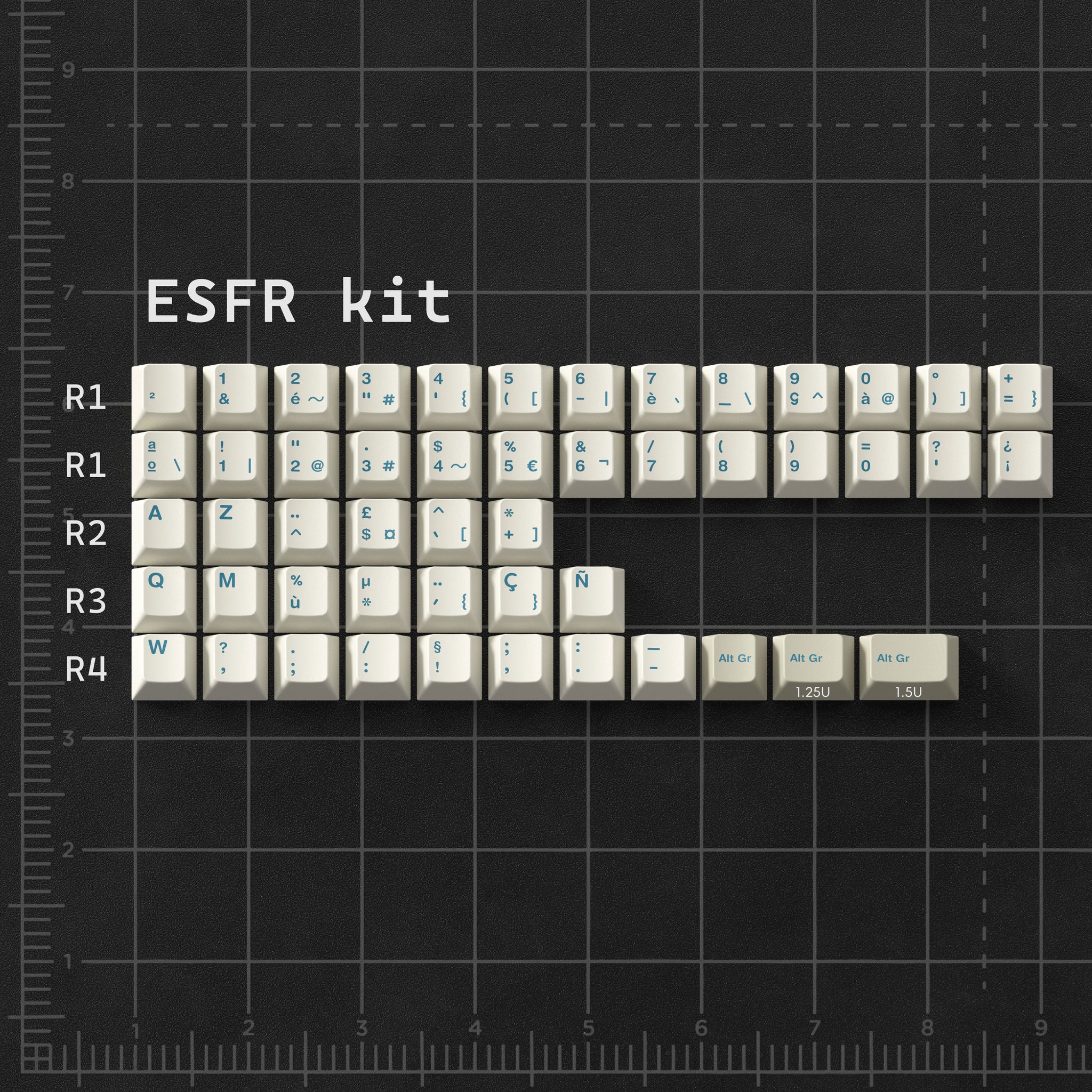 PBTfans Touching Grass、Base + Accent kit PBTfans Touching Grass – KBDfans® Mechanical Keyboards Store