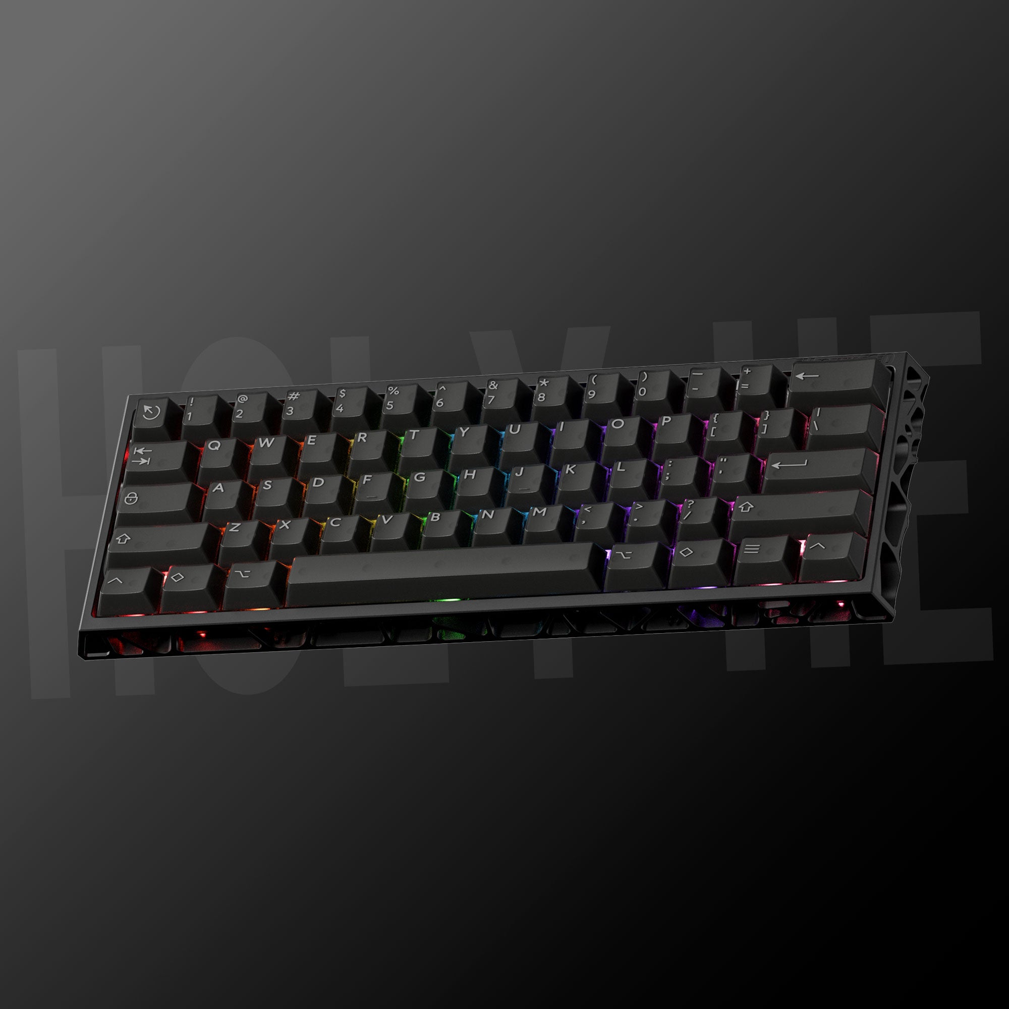 キーボード KBDFANS holy60 anodized black Ready to use Holy60 HE Magnetic Gaming Keyboard – KBDfans