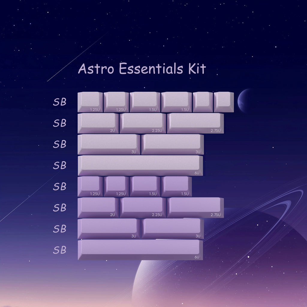 PBTfans Astraeus – KBDfans® Mechanical Keyboards Store