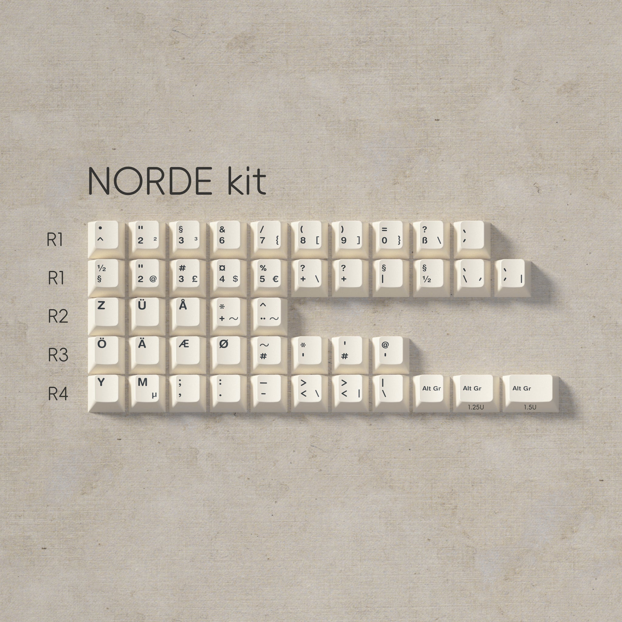 PBTfans Origami – KBDfans® Mechanical Keyboards Store
