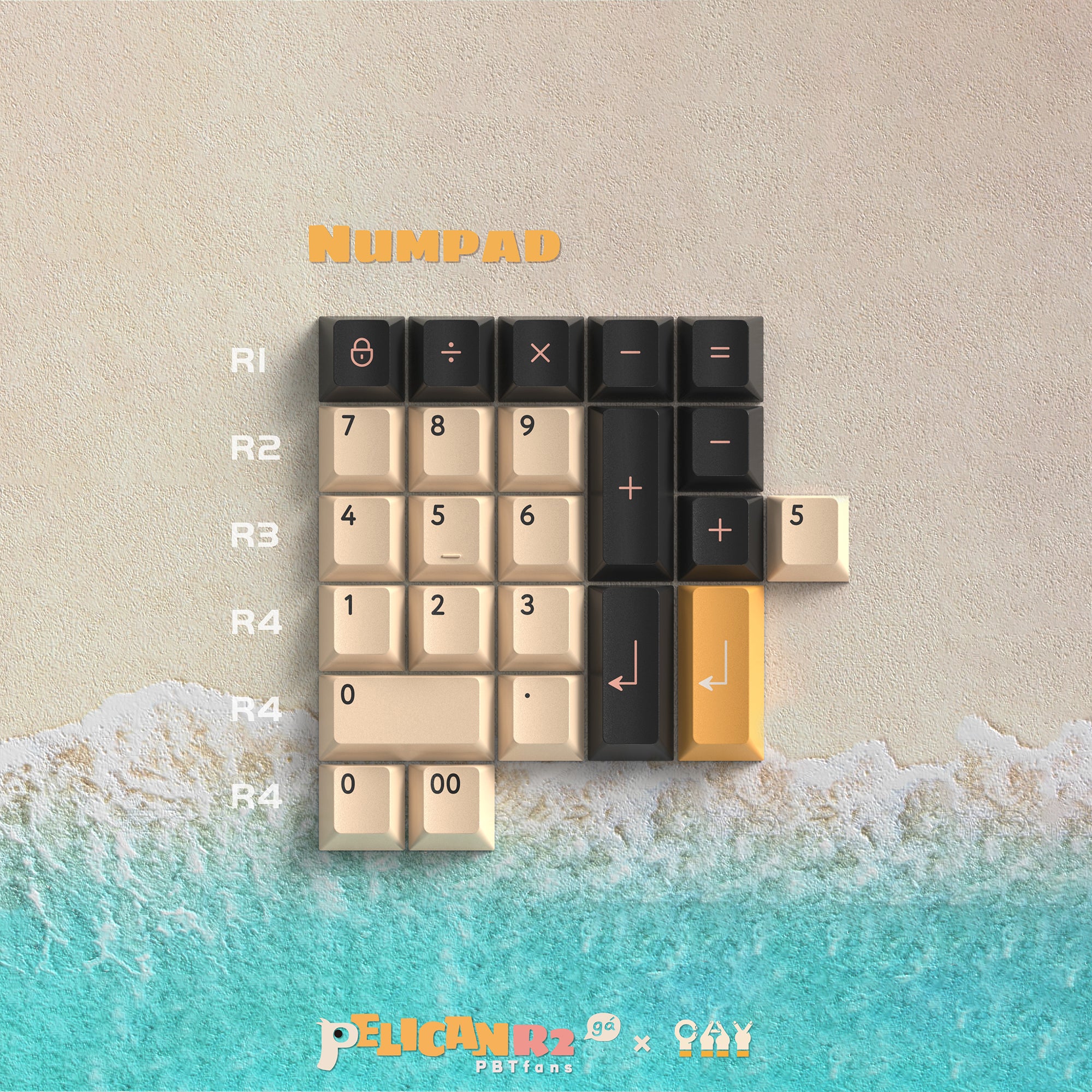 PBTfans Pelican R2 – KBDfans® Mechanical Keyboards Store