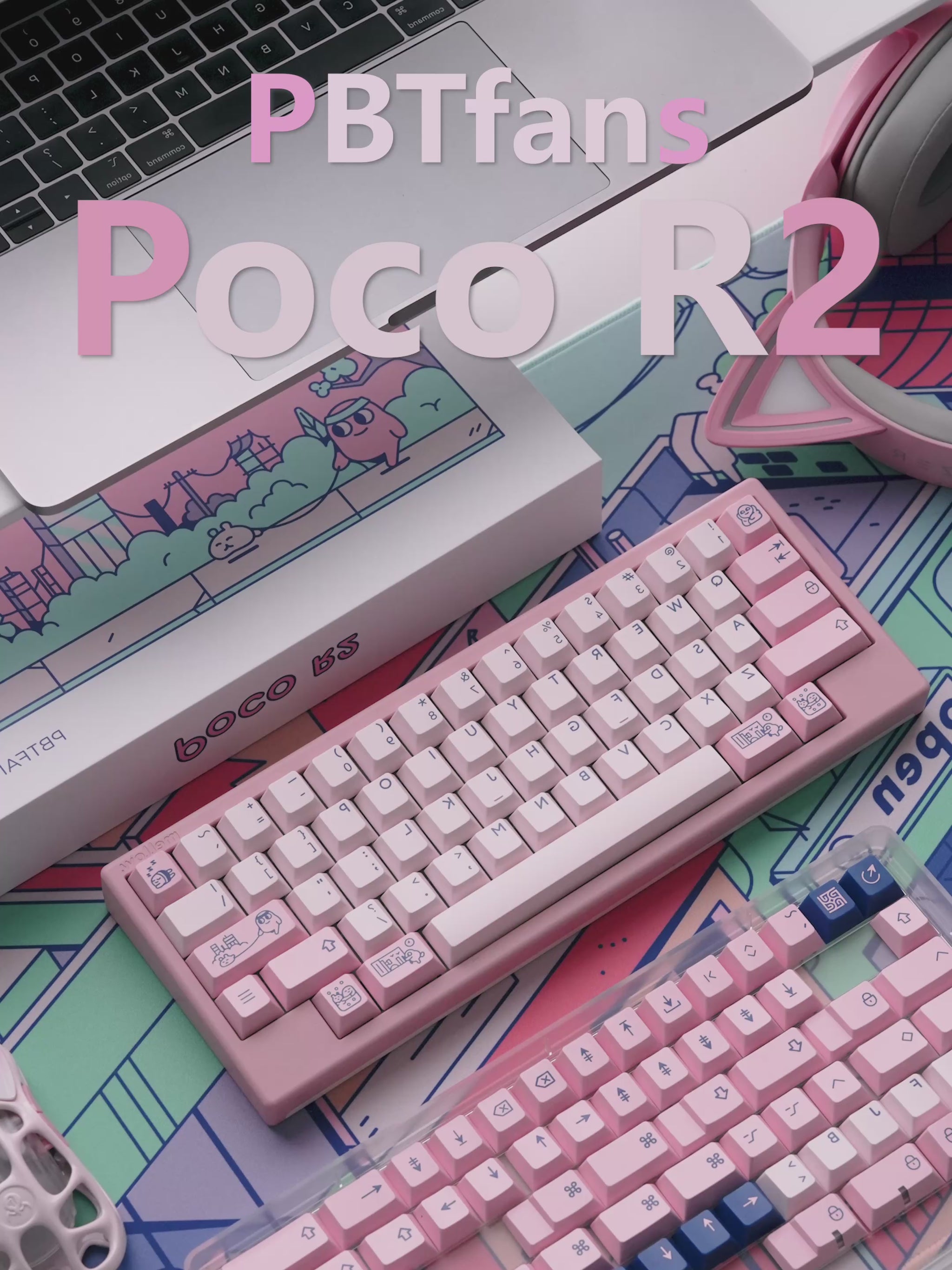 PBTfans Poco R2 – KBDfans® Mechanical Keyboards Store