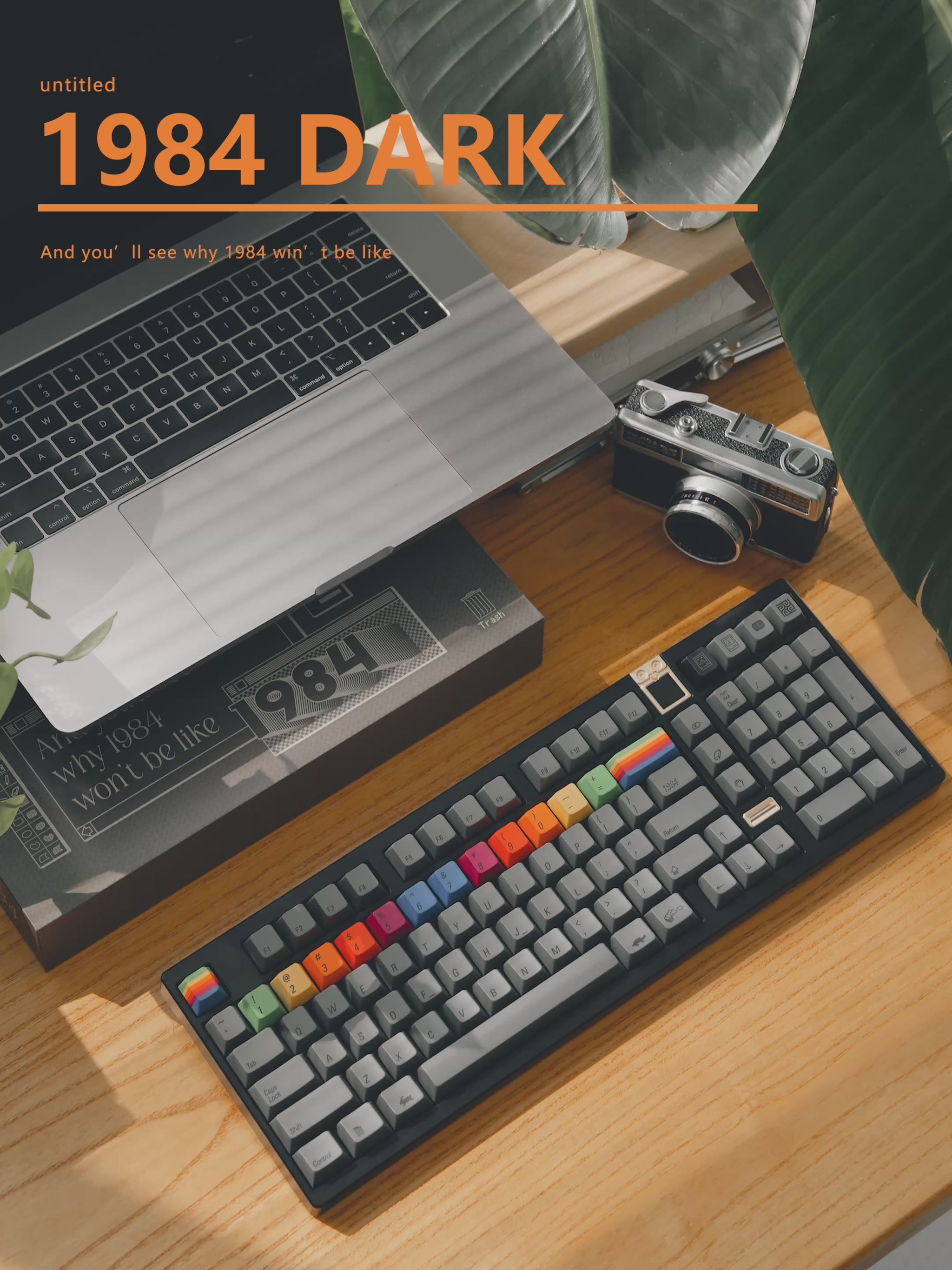 PBTfans 1984 Dark – KBDfans® Mechanical Keyboards Store