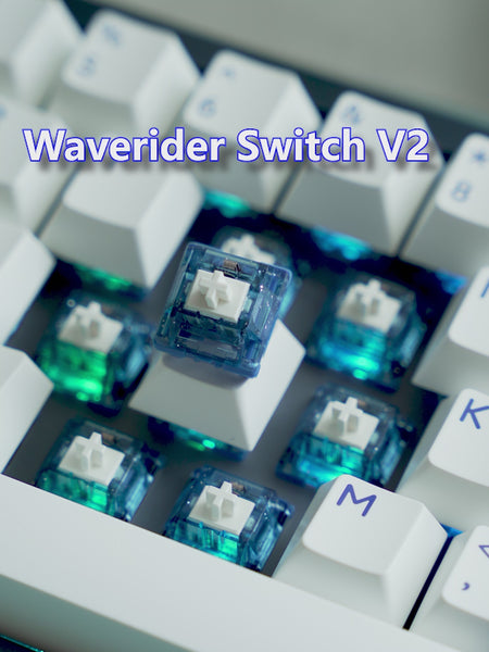 mykeych Sillyworks × HMX Waverider Tactile Switch V2 – KBDfans® Mechanical