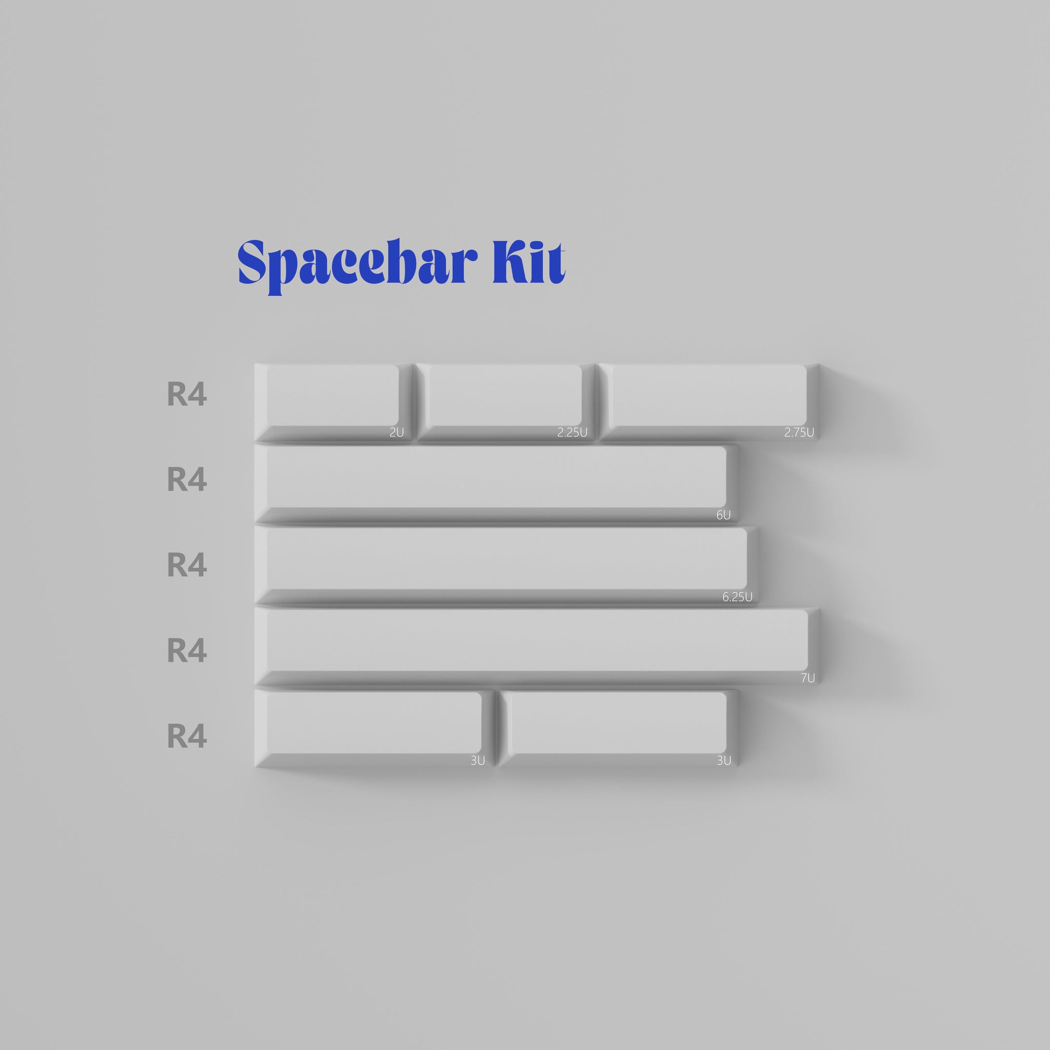 PBTfans Klein Blue R3 keyboard image