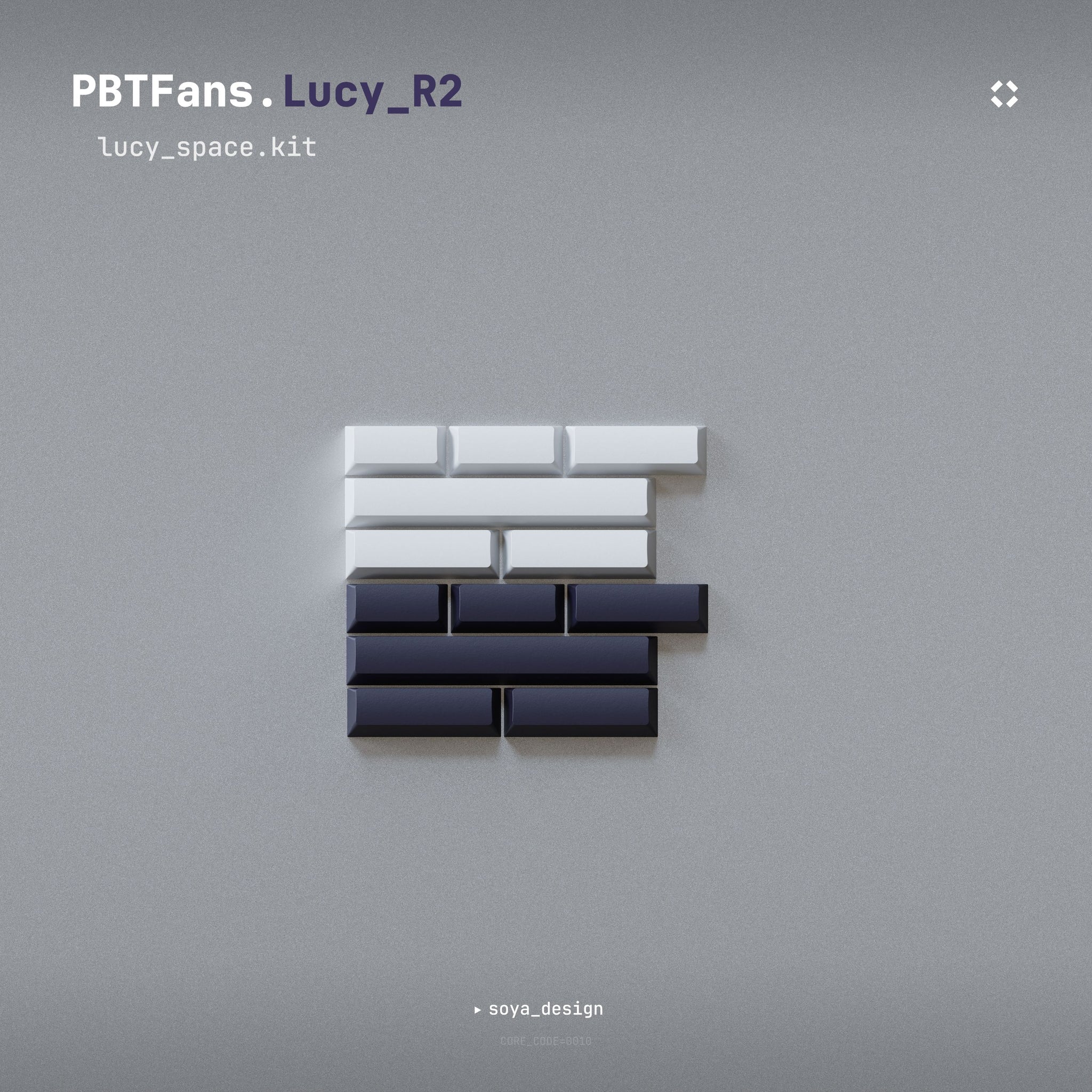 Lucy☆ PBTfans Lucy R2 – KBDfans® Mechanical Keyboards Store
