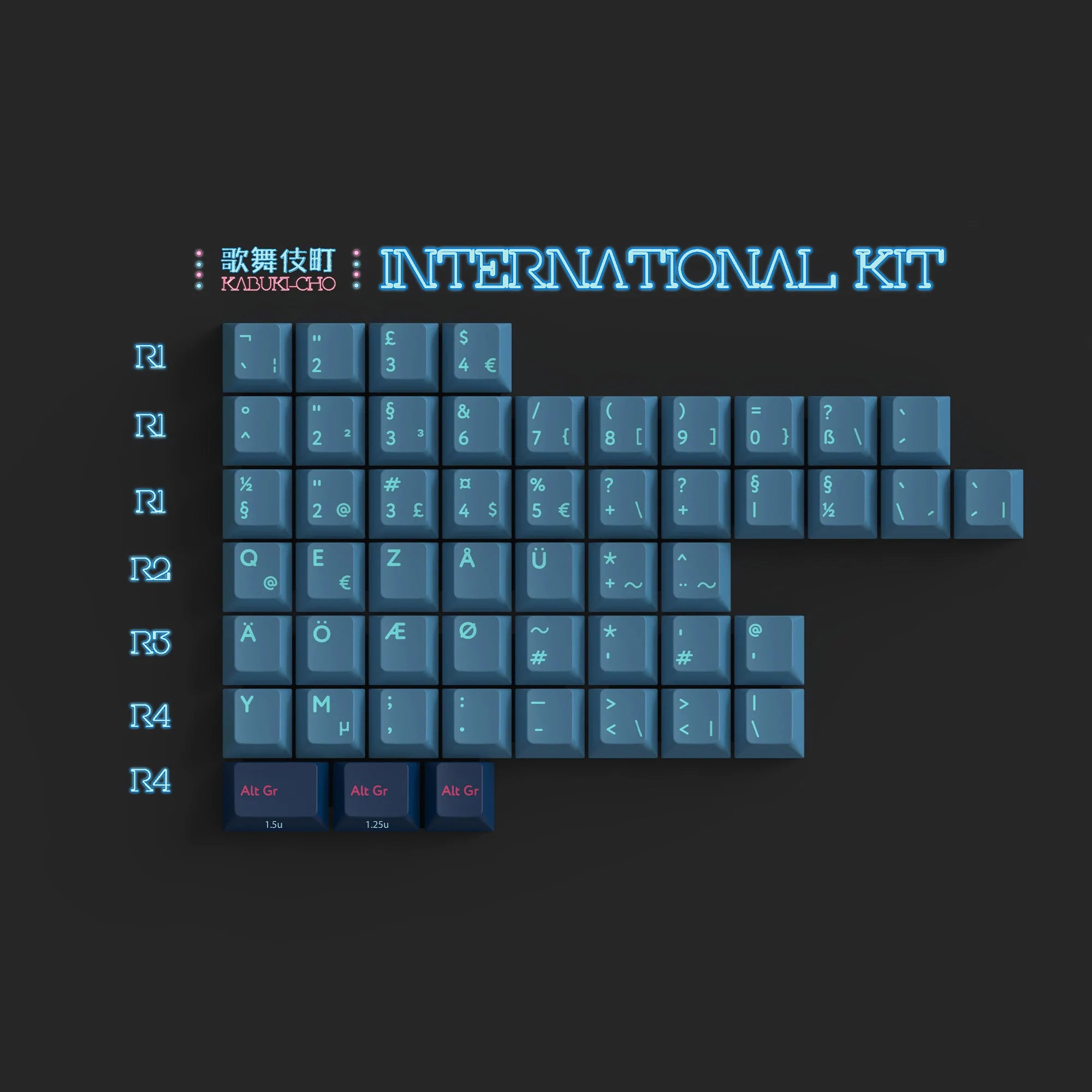 PBTfans International Kit Collection – KBDfans® Mechanical