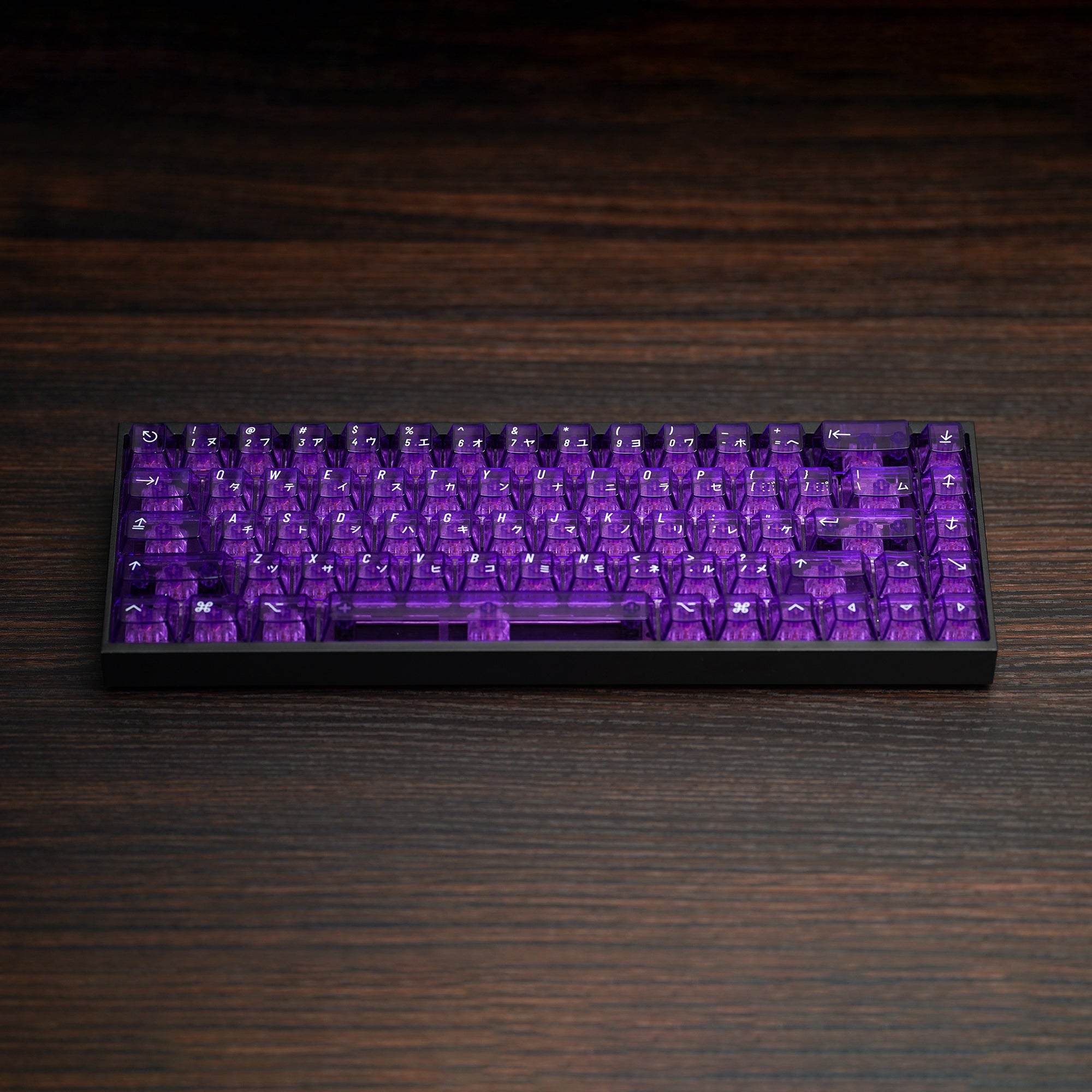 Clear 2048 Purple Keycaps Set – KBDfans® Mechanical Keyboards Store