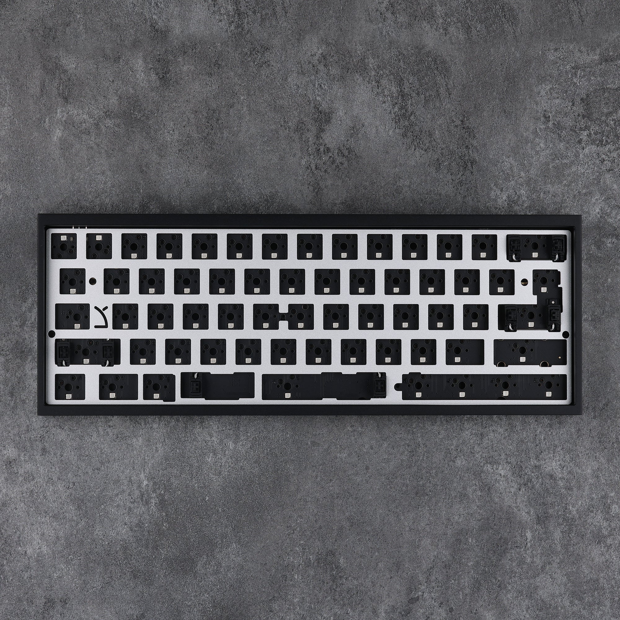 DZ60 CNC ALUMINUM/BRASS 60% PLATE – KBDfans® Mechanical Keyboards Store