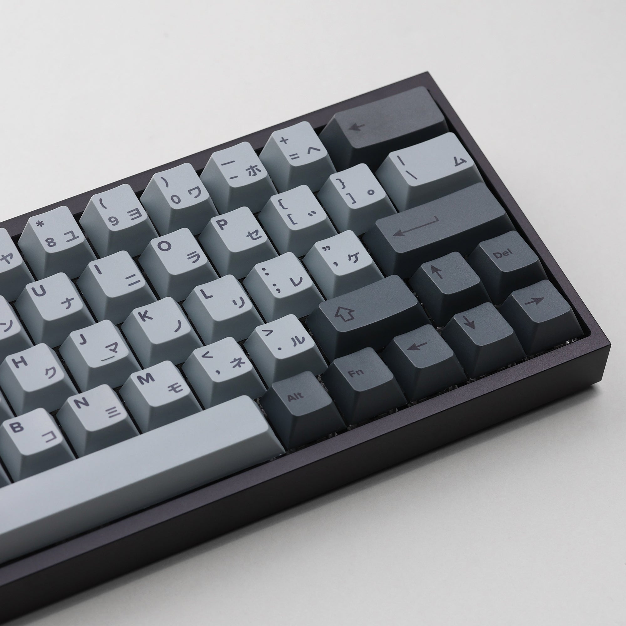 Tofu60 Mechanical Keyboard With Cement Grey Japanese PBT Keycaps