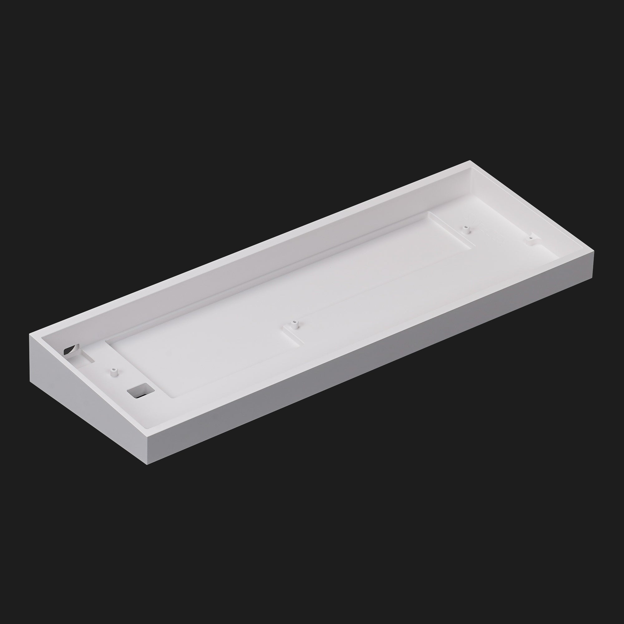 KBDFANS TOFU 60% ALUMINUM CASE E-White-