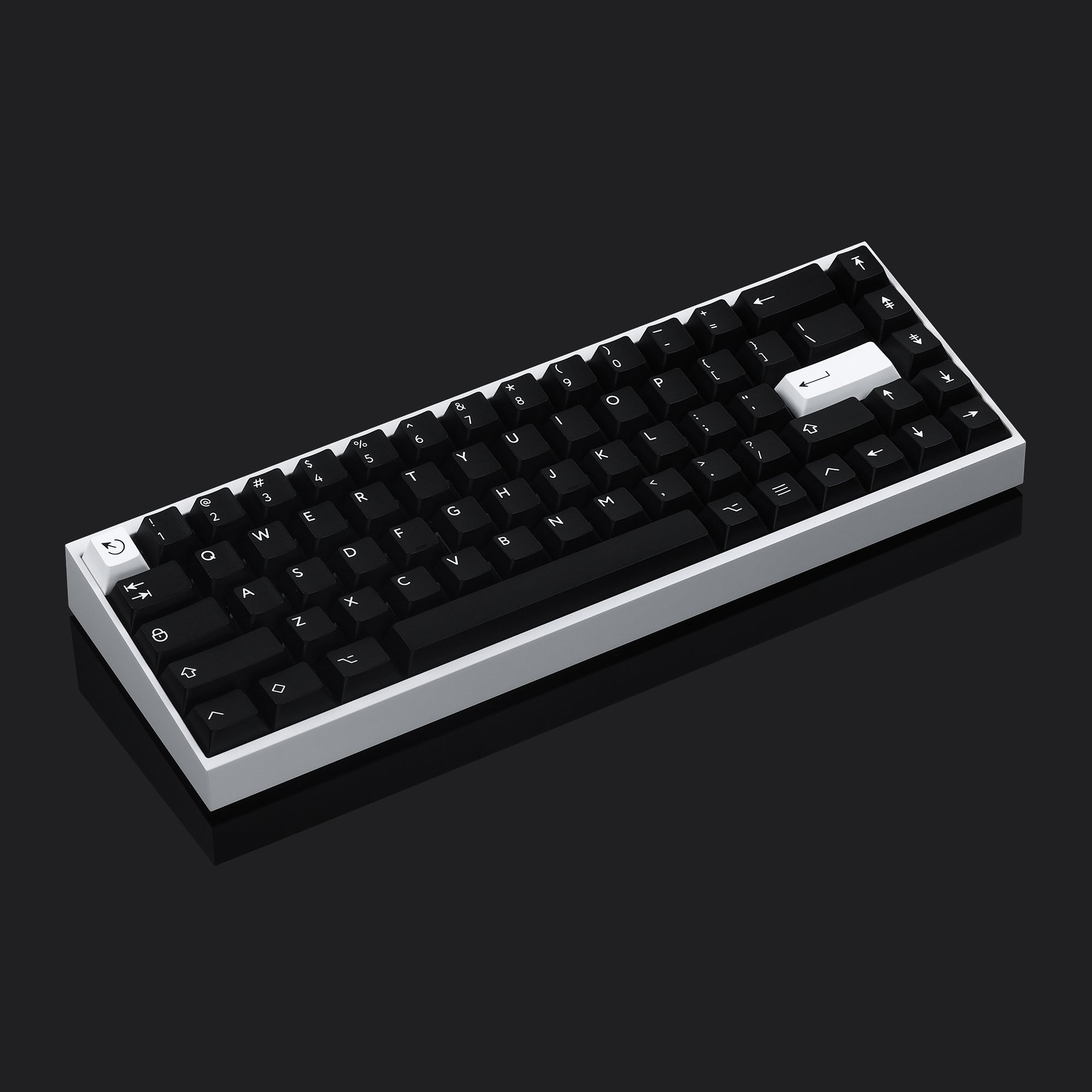 Tofu65 Hot-swap Keyboard With PBTfans WOB Simple Base keycaps