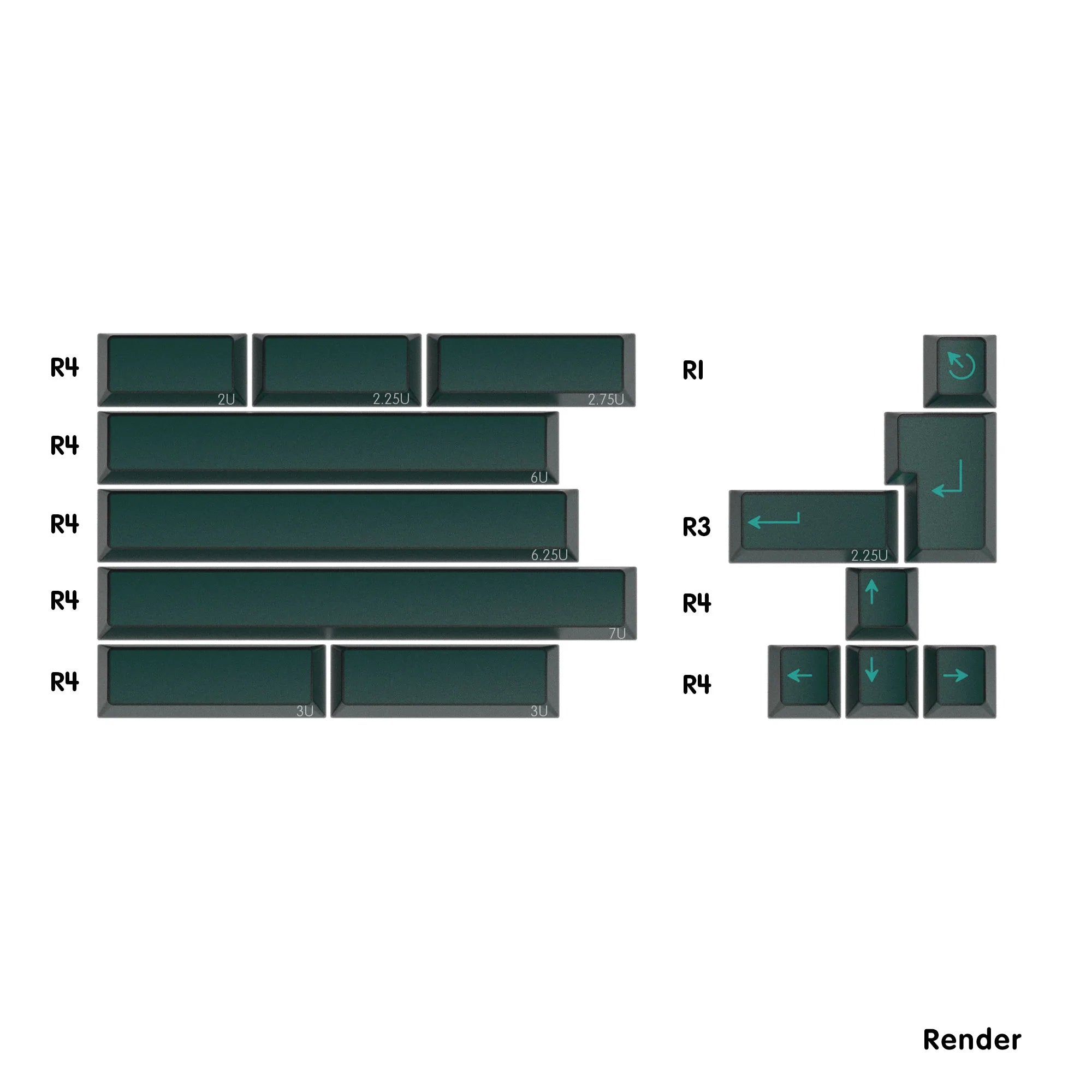 PBTfans Spacebar Kit Collection – KBDfans® Mechanical Keyboards Store PBTfans Spacebar Kit Collection – KBDfans® Mechanical Keyboards Store