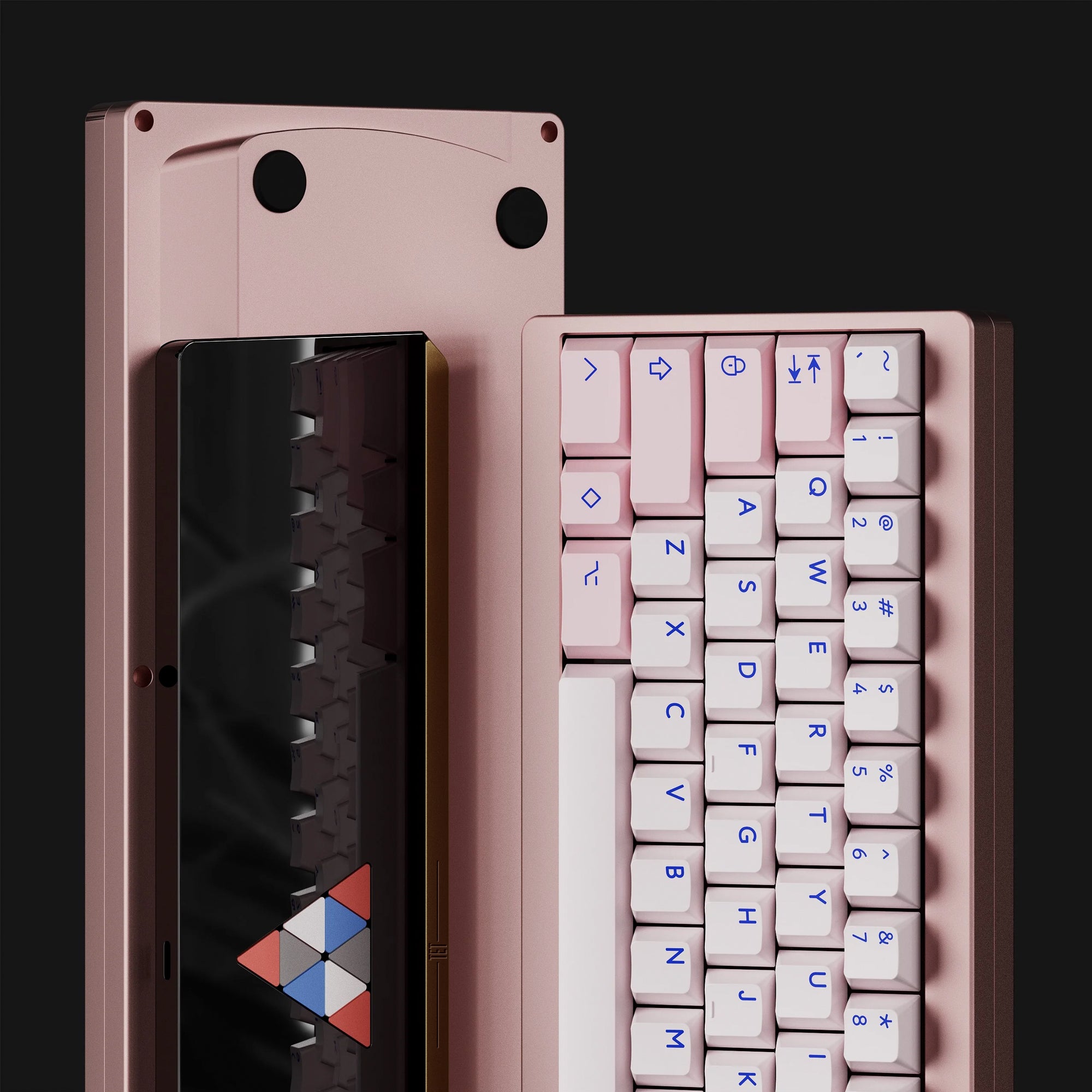 キーボード Altair-X (Rose Gold) Full kit Keycaps GB] ALTAIR