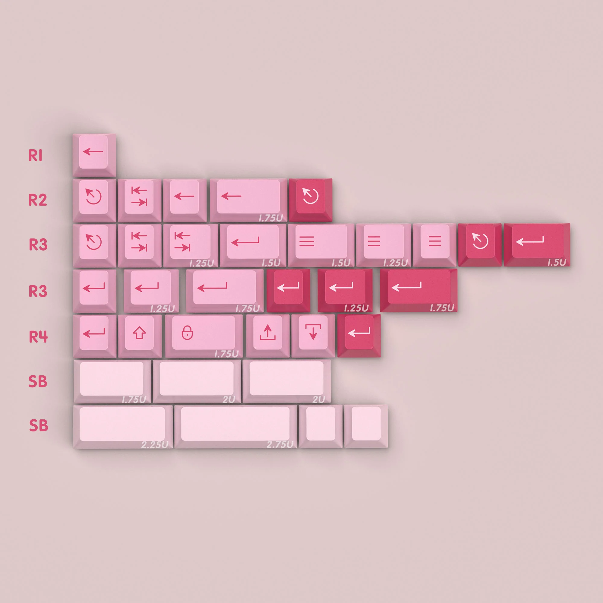 PBTfans 40s Kit Collection – KBDfans® Mechanical Keyboards Store